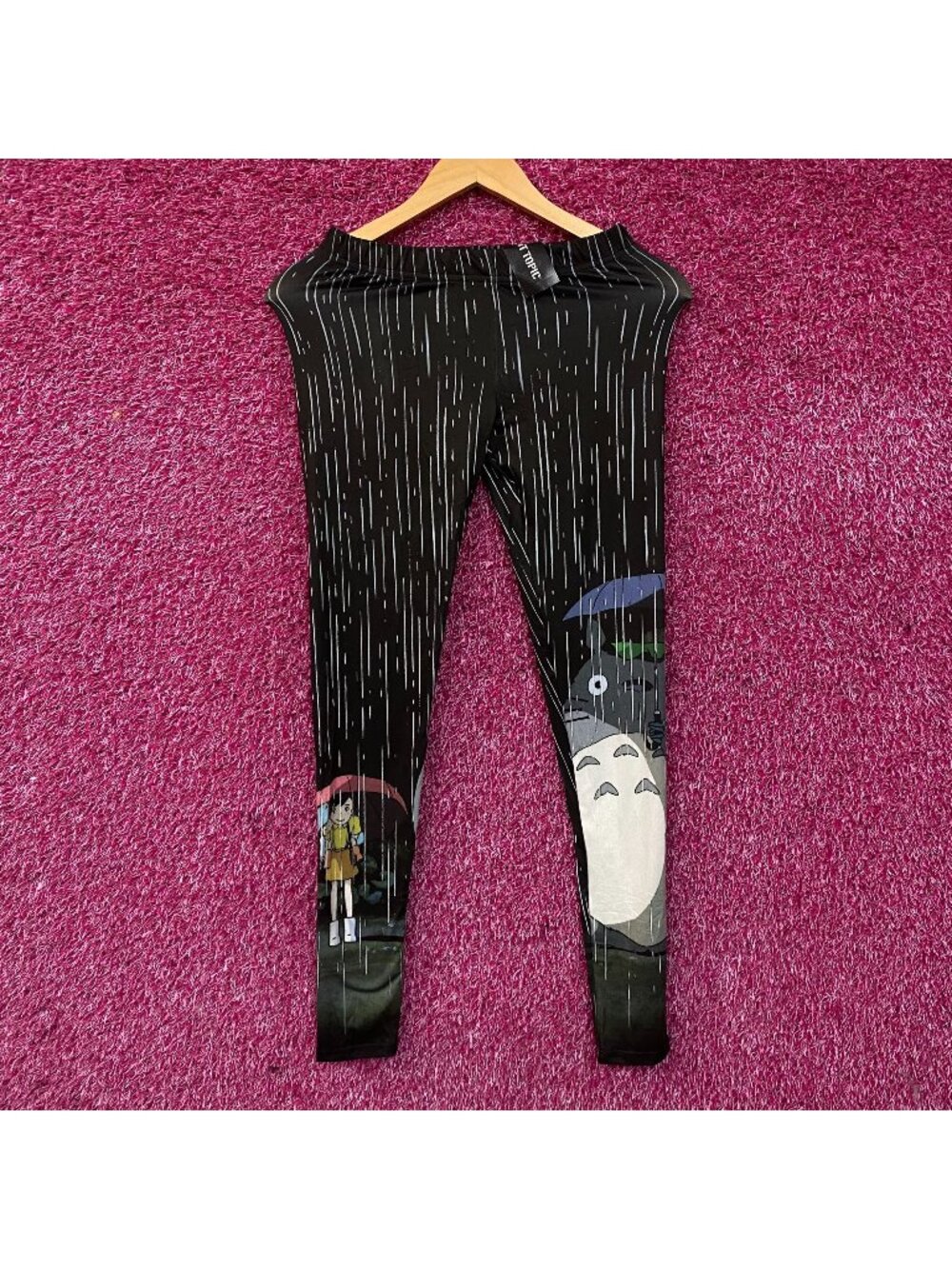 Studio Ghibli My Neighbor Totoro Rain Leggings Small